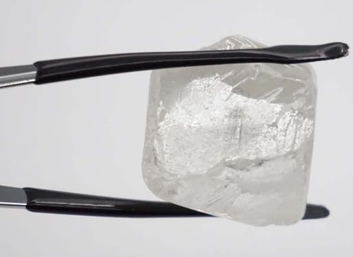 Octahedral Rough Diamond Crystal
