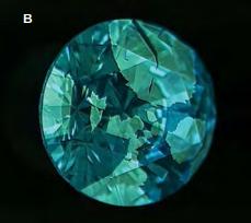 Synthetic Diamond Fluorescence B