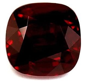 Certified Untreated 3.02 Carat Natural Ruby Cushion 
