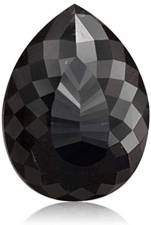 14.52 Cts GIA Certified Pear Modified Brilliant Loose Natural Fancy Black Diamond