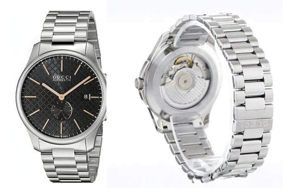 Gucci G Timeless Collection Swiss Automatic Mens Watch Model YA126312