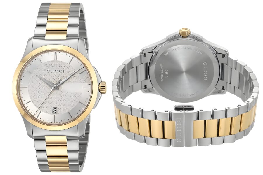 Gucci Watch G Timeless Silver Dial Ya126450 For Men